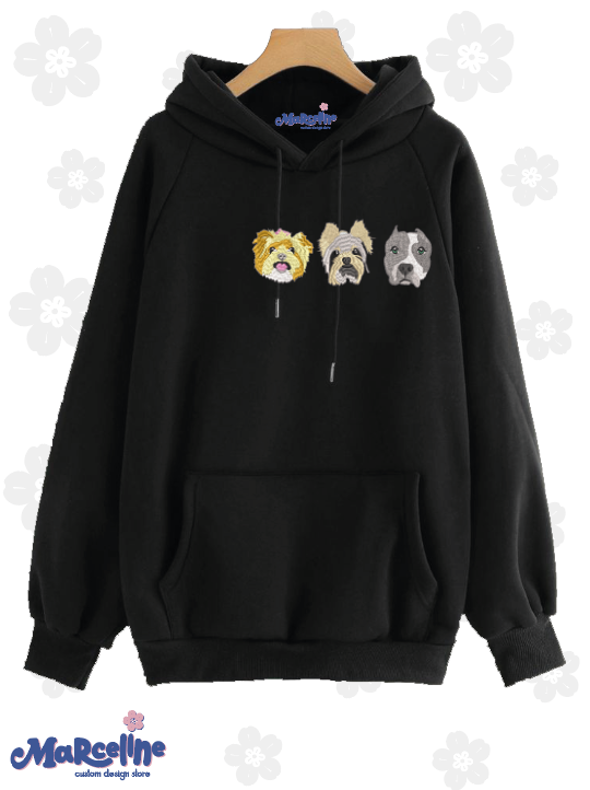 Pet 3 faces - Bordado