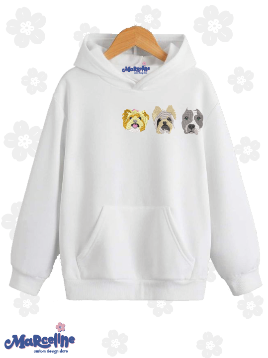 Pet 3 faces - Bordado