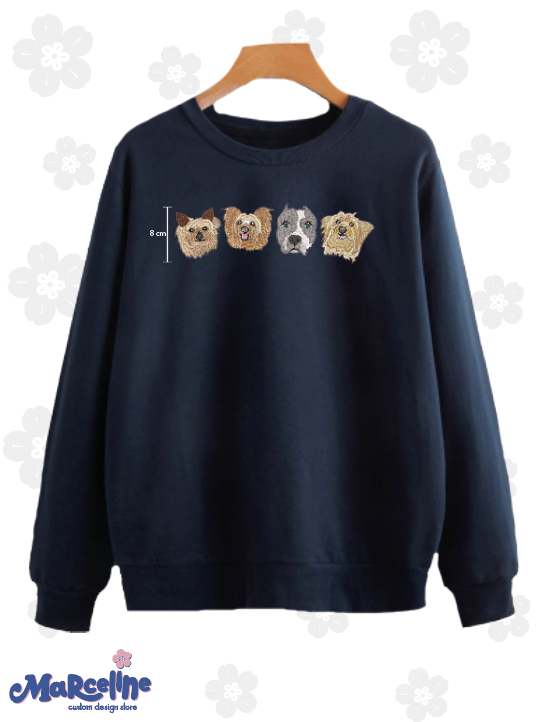 Pet 4 faces - Bordado