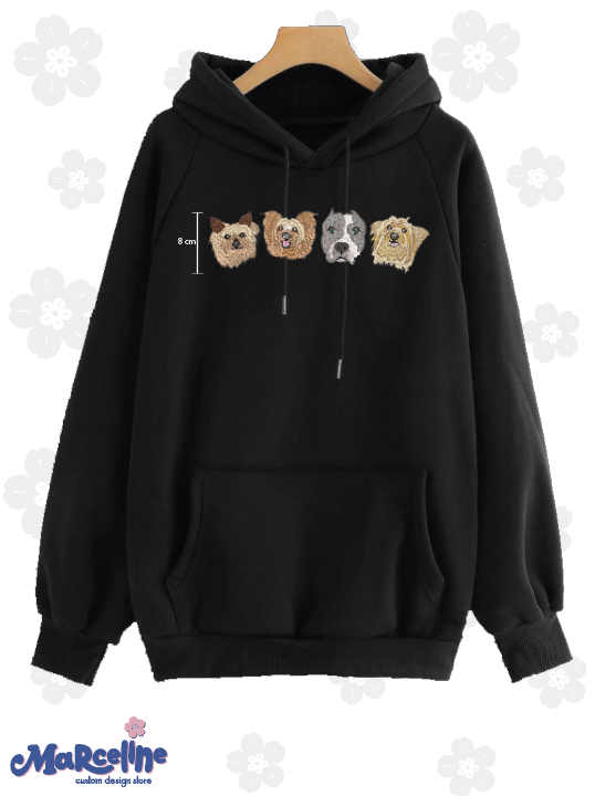 Pet 4 faces - Bordado