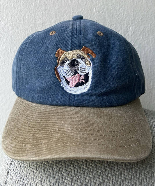 Pet Face Cap - Bordado