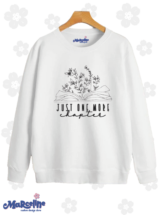 Just One More Chapter - Bordado