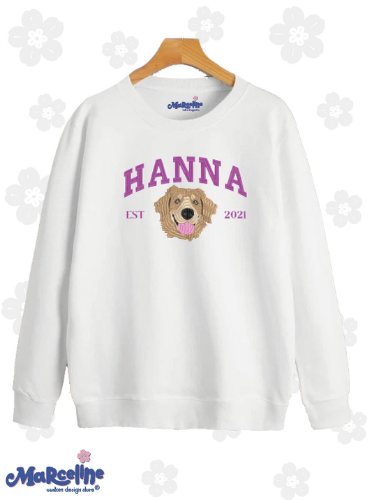 University Pet -Bordado