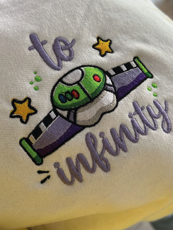 To Infinity - Bordado
