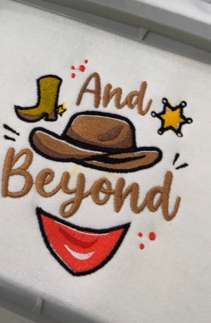And Beyond - Bordado