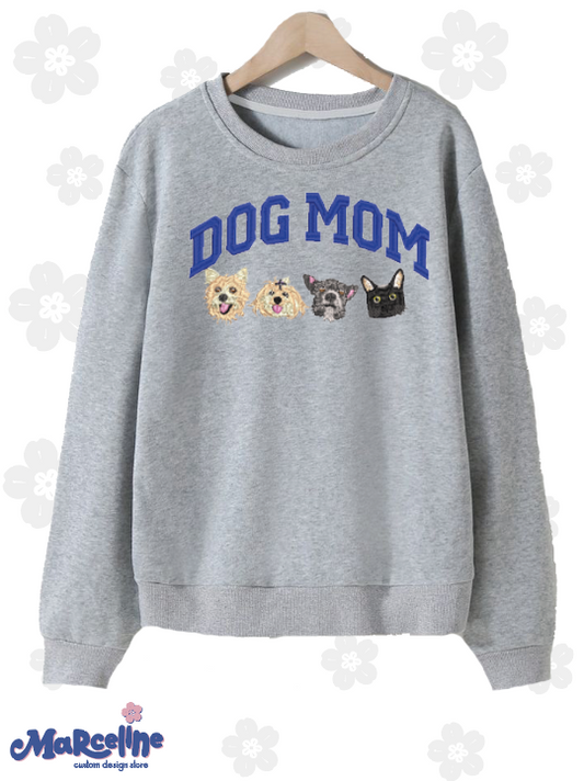 University Pet 4 faces - Bordado