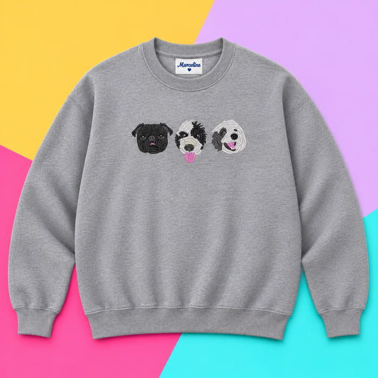 Pet 3 faces - Bordado