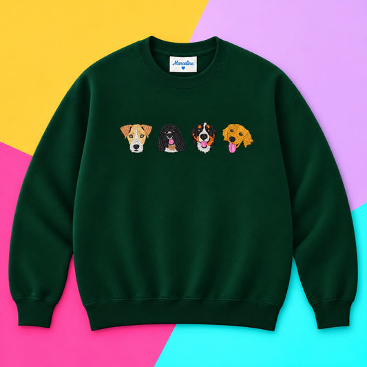 Pet 4 faces - Bordado